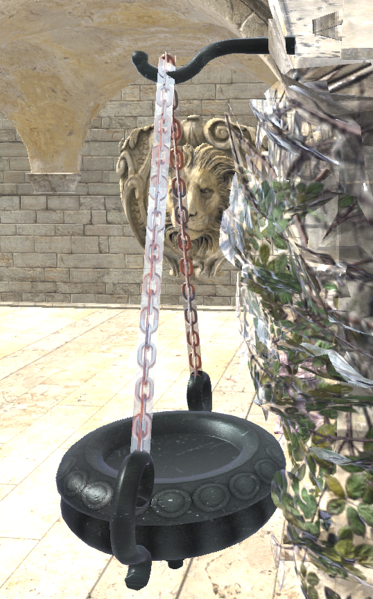 Transparent artifacts